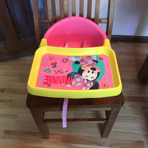 minnie mouse booster seat for table